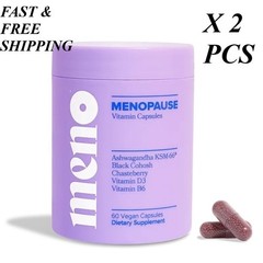 2 PACKS-O Positiv MENO Vitamins for Menopause-Menopause Supplement for Women-60p