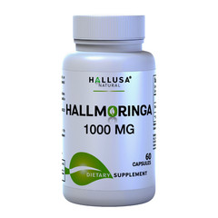 Moringa Oleifera Leaf Extract capsules 1000mg Serving | Immune Support | 60 Ct