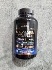 Magnesium Supplement – 5 in 1 Complex | Glycinate | Citrate 180 Capsules 2250g
