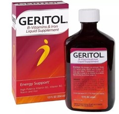 3 Pack Geritol Liquid B-Vitamins & Iron Supplement 3×12 oz Fast ShippinG