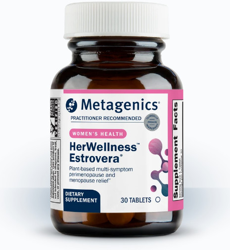 Metagenics HerWellness Estrovera – Hormone-Free Menopause Plant-Based