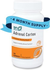 Klaire Labs Adrenal Cortex 250 mg (120 Capsules) – Expiration date: 10/2025