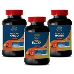 African Mango Resveratrol Muscle Gain & Weight Loss 3 Bottles-180 Capsules