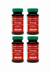 People’s Choice Energy 21 Tablets 4 Bottles Vital Stamina Support Supplement