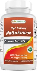 High Potency Nattokinase 4000 FU – 240 Capsules for Vascular Health