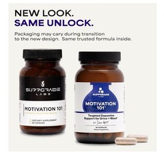 Suppgrade Labs Motivation 101 by Dave Asprey Support Cognitive Health 60 Capsule