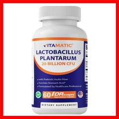 Lactobacillus Plantarum – 20 Billion per DR Capsule – 60 Count – Digestive Su…