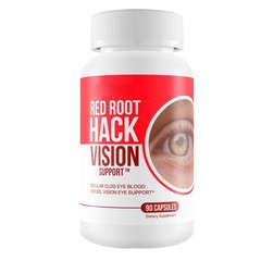 Red Root Hack Vision Supplement Eye Pills For Ocular Clog Sight Support 90 Caps