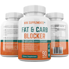 1 pc Fat and Carb Blocker Appetite Suppressant Burn Low Keto Weight Loss