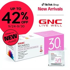 GNC Women’s 30+ Vitapak Program Multivitamin 30‑Day Supply 150 Ct Daily Vitamin