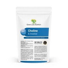 CHOLINE & INOSITOL TABLETS, GOOD MOOD SUPPORT LIVER REGENERATION, BRAIN HEALTH