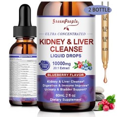 2xKidney Cleanse Tincture – Bladder Support, Detox & Urinary Health | 2 fl. oz