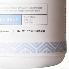 Prebiotic Collagen Bean. Vanilla Protein Pleased Mammoth
