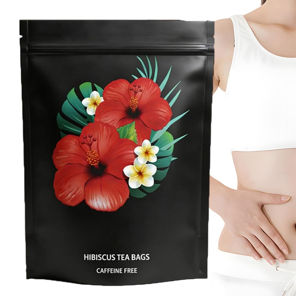 Tea PiPi Organic Hibiscus Tea Bags – Caffeine Free Herbal Tea Rich in Antioxi…