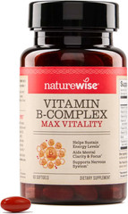 Vitamin B Complex for Women and Men – with Folic Acid Biotin B1 B2 B3 B6 B12 …