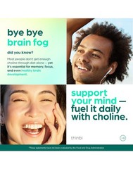 Thinbi Choline + Iron Cognitive Complex – 540mg – 60 ct – 03/2028