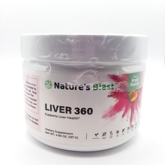 Nature’s Blast Liver 360 Fruit Punch Flavor Powder Supplement Sealed New 12/26