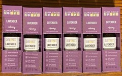PACK OF 6 UNITS Aura Cacia Lavendor Pure Essential Oil 0.25 oz 7.4 ml