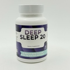 Deep Sleep 20 – Sleep Formula with Melatonin Ashwagandha – 30 Capsules Exp 2/27