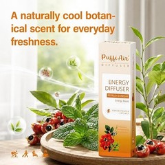 PUFFIAIR Botanical Fragrance Stick Guarana Green Tea & Mint Plant-Based
