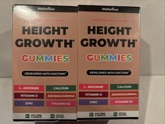 Height Growth Gummies Vitamin Gummies Watermelon Flavor Vegan Calcium D NEW
