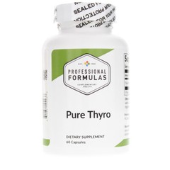 PURE THYRO 150mg PROFESSIONAL FORMULAS Lyophilized Thyroid Glandular Mfg: 08/22
