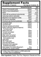 GLPro Blood Sugar Premium Formula (3 Bottle Pack)
