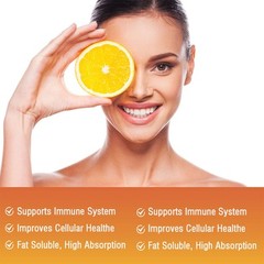 Liposomal Vitamin C 2100mg – High Absorption Supplements, Enhance Immunity