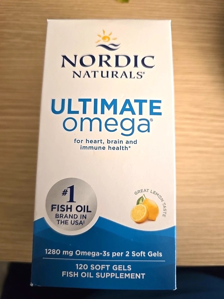 SINGLE Nordic Naturals Ultimate Omega 1280mg, 120 Softgels
