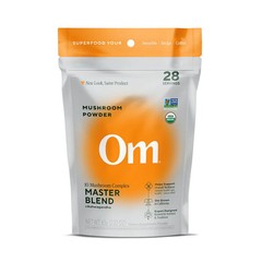Om Master Blend Organic Mushroom Powder 2.22oz (63g) | 28 Servings |