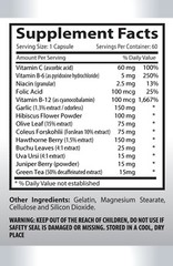 hibiscus flower seeds – BLOOD PRESSURE SUPPORT 690MG 2B – immune support complex