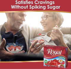 Royal Gelatin Sugar Free Variety Pack of 12-3 Boxes Each Flavor