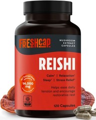 FreshCap Reishi Mushroom Extract Capsules 120 Count