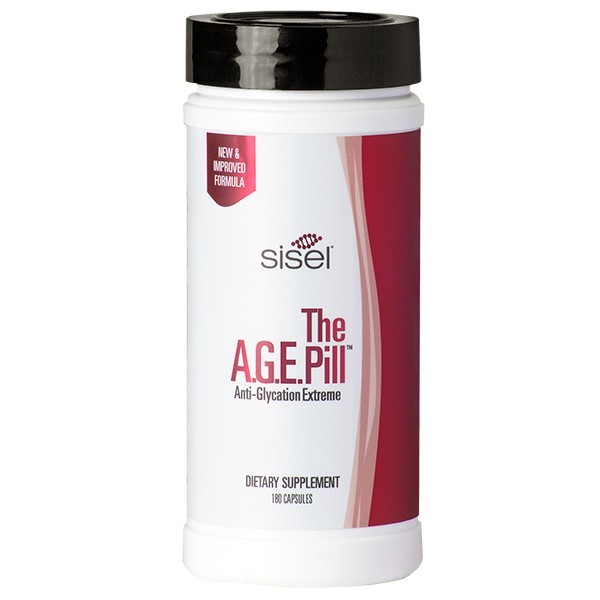 Sisel The A.G.E. Pill Cellular Energy & Vitality Dietary Supplement 180 Capsules