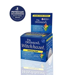 T.N. Dickinson’s Witch Hazel Cleansing Pads, 60 Count (Pack of 2)