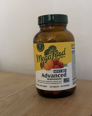 MegaFood Multi for Men 40 120 Tablets Dairy-Free, Gluten-Free, Kosher, NSF