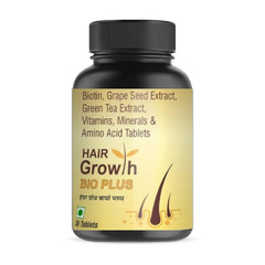 HAIR Growth biotin tablets Grape Seed Extract for Hair Repair & Growth 30 tabs