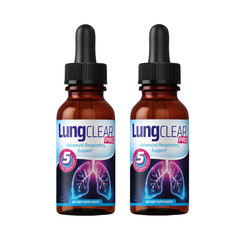 (2-Pack) Lung Clear Pro Drops – LungClear Healthy Lung Support Drops