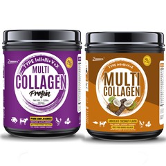 Multi Collagen Protein Powder Unflavored Hydrolyzed Peptides I, II, III, V, X