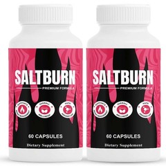 (2 Pack) Salt Burn Weight Loss Capsules – SaltBurn Pink Salt Inspired Formula