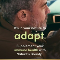 Nature’s Bounty Vitamin D3 5000 IU Softgels for Bone & Immune Support 240 Count