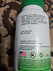 Dr. Christopher’s Complete Tissue & Bone 100 Veg Caps Expiry 01/2029