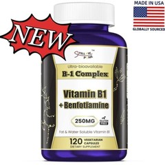 🔥🔥🔥Thiamine (Vitamin B1) 250MG | Benfotiamine 10MG