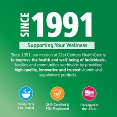 Iron-Free Senior Multivitamin – Sentry Tablets, 265 Count for Heart & Eye Health