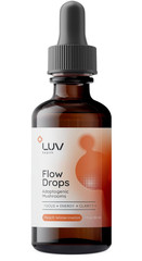 LUV Health Flow Drops – Health LUV Flow Adaptogen Mushroom Blend Drops [USA]