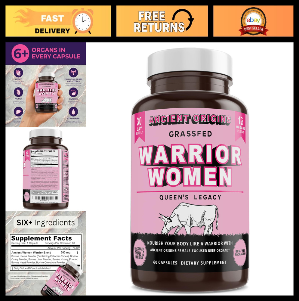 Grass Fed Beef Organ Complex – 7 Organs (Liver, Heart, Colostrum) – Hormone Bala