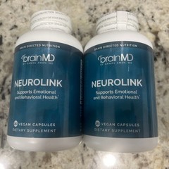 Dr Amen NeuroLink – 360 Capsules – Promotes Opt Brain Function, Focus- 2 Bottles