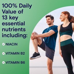 One A Day Energy Daily Essentials Multivitamin, 120 Count (Pack of 1), Green