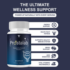 Prostalab Supports Overall Health, Prosta Lab Pills (60 Capsules)