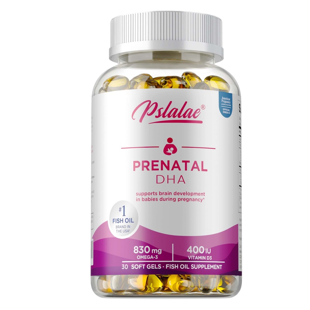 Prenatal DHA – Omega-3 EPA, Vitamin D3 – Prenatal Support, Fertility Health